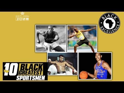 Top 10 Black Greatest Sportsmen Of All Time