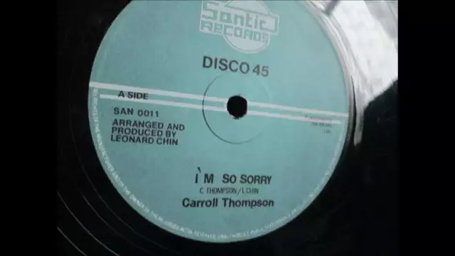 Caroll Thompson  - I`m so sorry. 1980 (12'' Lovers Rock Classic)