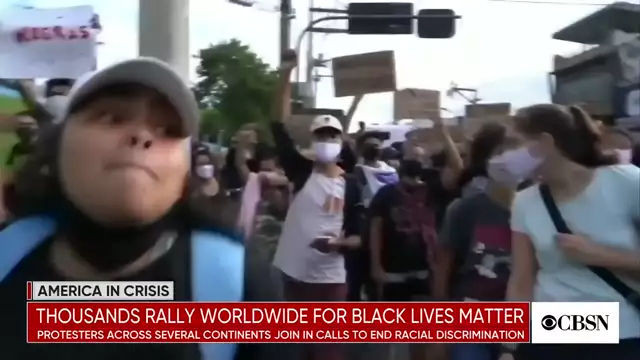 Thousands rally worldwide for Black Lives Matter