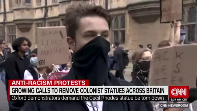 Black Lives Matter movement presses the world to confront colonial statues