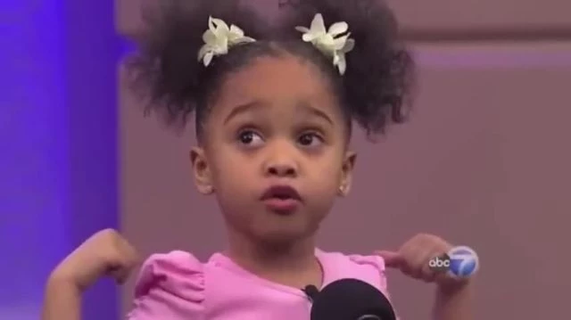 Maya Angelou's  Hey Black Child,  recited by 3-yr old Pe’Tehn Raighn Kem